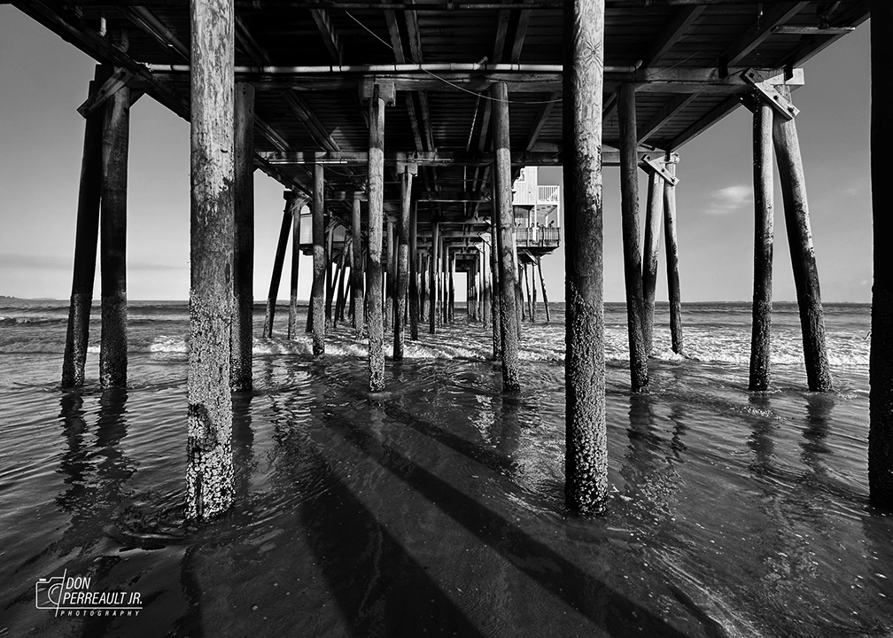 old orchard beach pier photograph